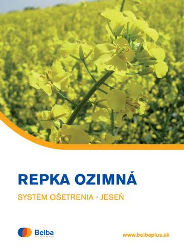 Repka ozimná, systém ošetrenia – jeseň