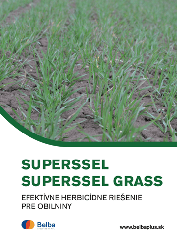 SUPERSSEL SUPERSSEL GRASS efektívne herbicídne riešenie pre obilniny